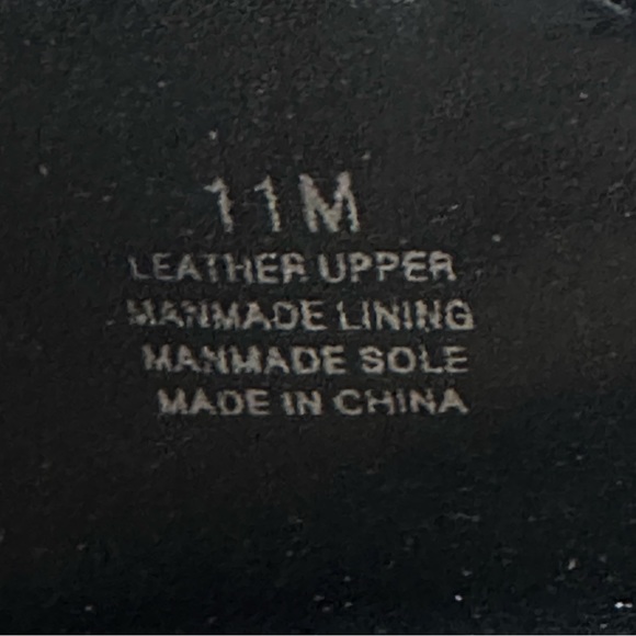 Gianni Bini Leather Open Toe Platform Heels Size 11 - Picture 6 of 10